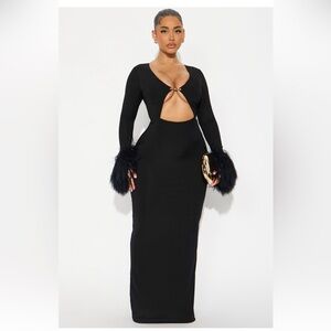 Elegant Black Evening Dress